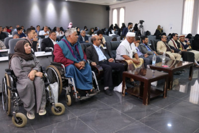 نائب المدير التنفيذي لصندوق المعاقين يحضر جلسة مناقشة ...