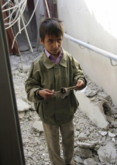 احياء الذكرى الأولى لجريمة قصف مركز النور للمكفوفين ...